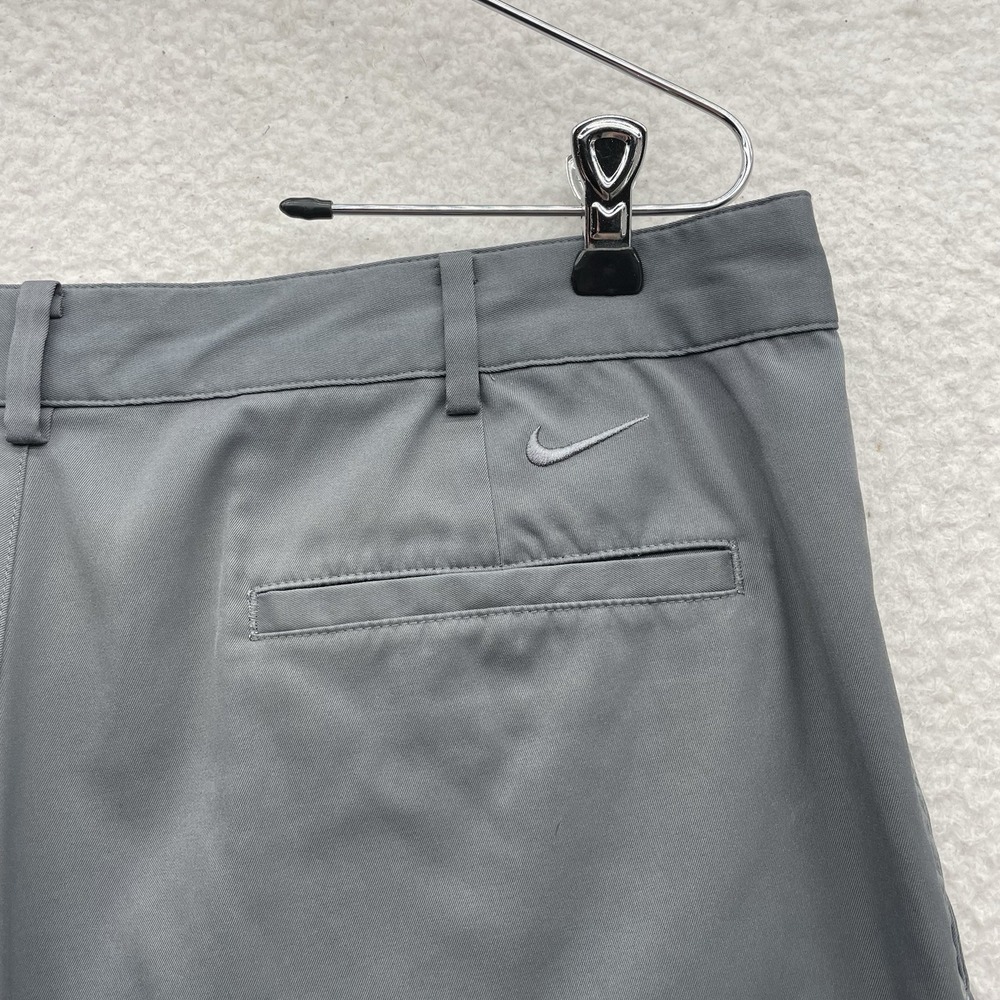 Nike Golf Pants Mens 36x32 Gray Dri-Fit Tech Performance Lightweight Chino Flex - Picture 8 of 15